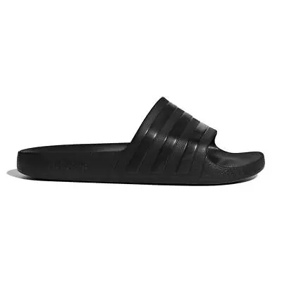 $47.95 • Buy Adidas Adilette Aqua Slides Sandals - Unisex - Core Black