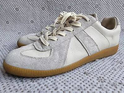 MAISON MARGIELA Replica Leather/Suede Sneakers Size 39 • $229