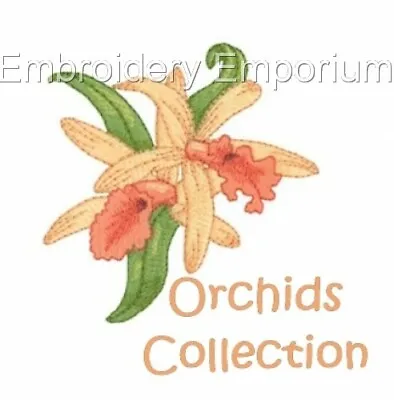 £7.95 • Buy Orchids Collection - Machine Embroidery Designs On Cd Or Usb