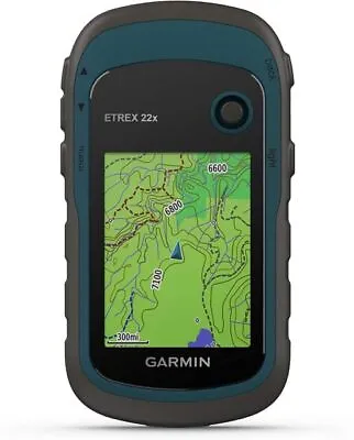 Garmin ETrex 22x Rugged Outdoor Handheld GPS│TopoActive EU Maps│GLONASS│Compass • £167