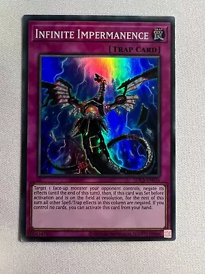 $8.29 • Buy Yugioh Infinite Impermanence SDCS-EN036 Super Rare NM