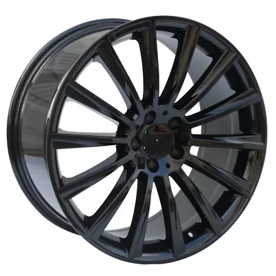 (Set Of 4) 17  BLACK AMG STYLE Rims Wheels FITS MERCEDES BENZ C300 C350 E350 • $825