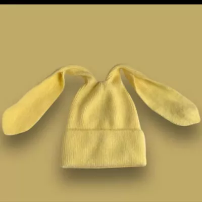 £15.59 • Buy Women Casual Bunny Ear Knitted Hat Cap Cute Beanie Winter Ski Warm Slouch Hat