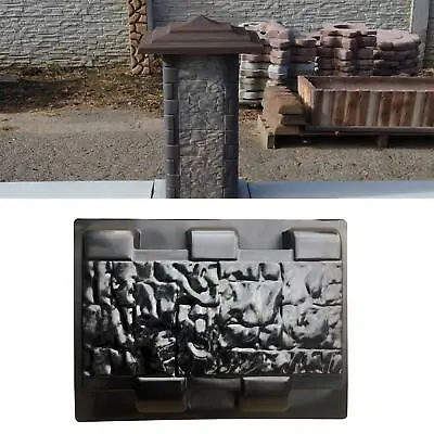 Garden Fence Mold DIY Cement Concrete Mould Driveway Walk Road Ornaments • $40.79