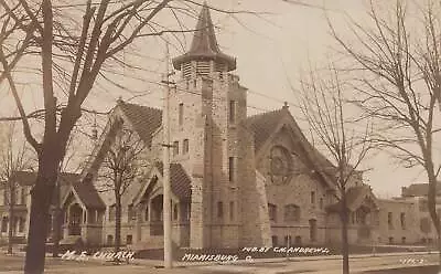 J80/ Miamisburg Ohio RPPC Postcard C1910 M.E. Church Building 181 • $20.70