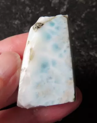 STUNNING LARIMAR / PECTOLITE (18.0 Grams / 39 Mm) NATURAL 'DOLPHIN STONE' (14) • £13.95