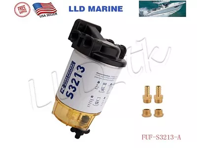 S3213 Boat Fuel Water Separator Marine For Mercury Yamaha Outboard 10 Micron • $30.85