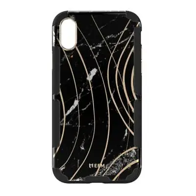 $15 • Buy EFM Cayman D3O Case Armour For IPhone XR (6.1 ) - Black Marble