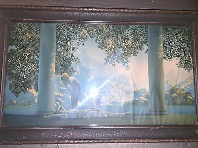 Daybreak Maxfield Parrish In Original Art Deco Frame Original Print 1918 • $550