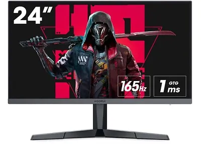 Monitor Gaming 24 Inch Computer Screen HDMI 165Hz 1080p 1ms IPS • £145