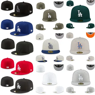 Los Angeles Dodgers LAD MLB Authentic Nw Ea 59FIFTY Fitted Cap - Hat! • $14.79