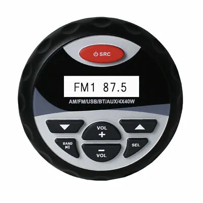 $50.59 • Buy Herdio 4   Waterproof Gauges Style Car Stereo AM/FM Boat Radio Marine Audio