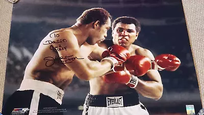 Ken Norton Signed 16x20 Fight Vs Muhammad Ali Photo Verified Ali Enterprises LLC • $89