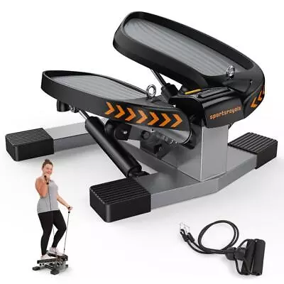 Stair Stepper For Exercises / Up&down Stepper With Resistance Bands • $109.99