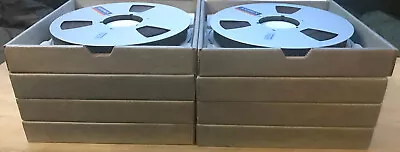 2x Ampex 456 1  One Inch 10.5 METAL Take-up REELS In Box • $49.99