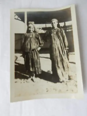 Antique Photo Of Two  Egyptian Women  Cairo Egypt   #20 • £8.99