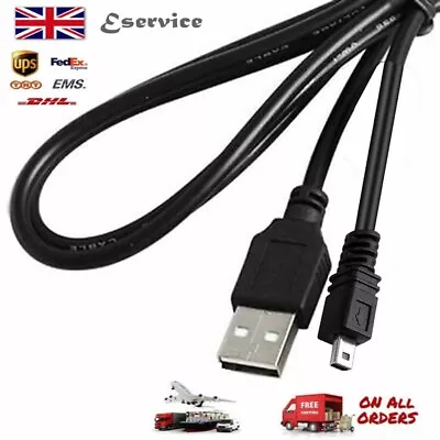 For Panasonic Lumix DMC-TZ70 TZ20 DMC-TZ71 Camera DATA Transfer USB Cable Lead • £3.69