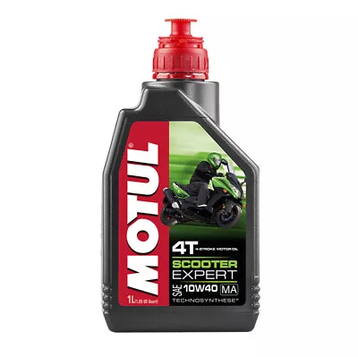 Motul - Scooter Expert 4T 10W40 Ma 1 Liter 105960 • $22.42