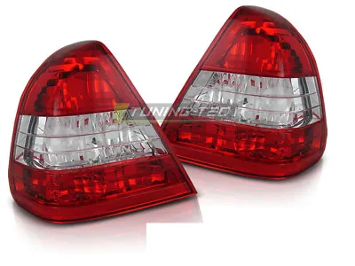 Tail Lights For Mercedes W202 C-CLASS 93-00 Red White CA LTME02 XINO CA • $172.92