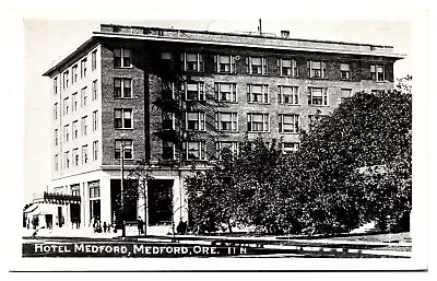 Antique Hotel Medford Medford OR Postcard • $3.99