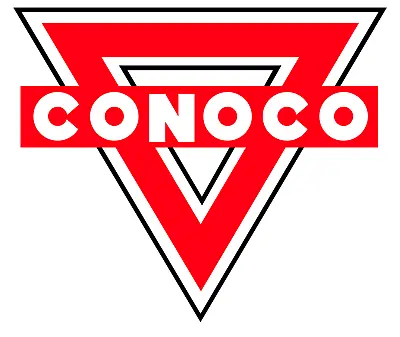 VINTAGE CONOCO OIL GAS  Logo Sticker Vinyl Decal |10 Sizes!! With TRACKING • $49.99