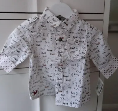 Ted Baker Baby Boy Shirt Size 0-3 Months • £12.95