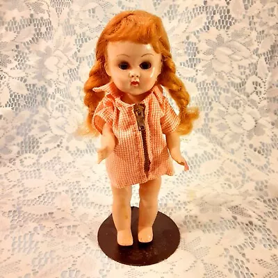 Vintage Vogue Ginny Doll SL Walker Head Turns Pigtails • $24.99