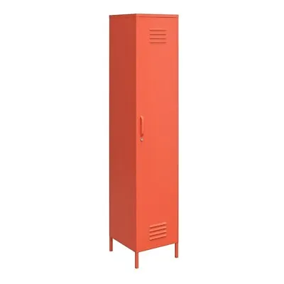 Storage Locker Cabinet Metal School Home Gym Steel Office Door Accent Shelves • $206.83