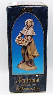 Fontanini 1993 RACHEL The Fruit Picker 7.5  Villager #52847 With Story Card. • $39.95