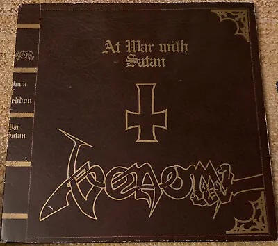 1st Press VENOM:At War With Satan 1984 Vinyl Album LP Neat Records NEAT1015 • £85.13
