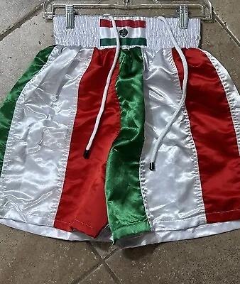 Mexico Flag Boxing Training Fitness MMA Martial Art Grappling Shorts Small • $18.88