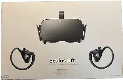 Original Oculus Rift VR Headset Full Set In Open Box Never Used! • $169.99