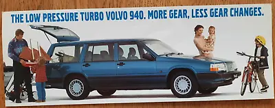 VOLVO 940 ESTATE TURBO SPECIAL EDITION Car Brochure / Catalogue From The UK • $11.71