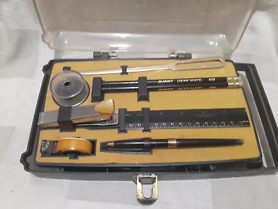 Vintage Avant Mid Century Portable Desk Set Stationary Tools • $29.99