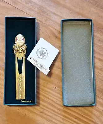 The Vatican Library Collection Bookmarker Gold 5 1/2  Boxed And Tags • $25