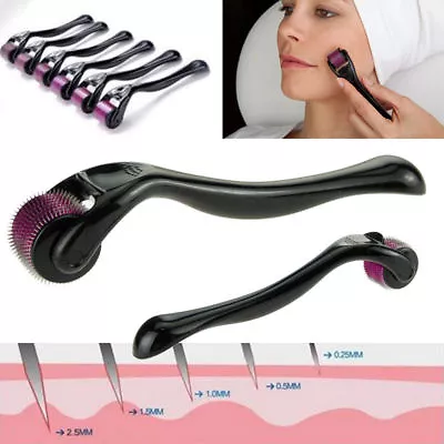 $6.92 • Buy 540 Titanium Micro Needle Derma Roller Beard Hair Regeneration Skin Care Growth