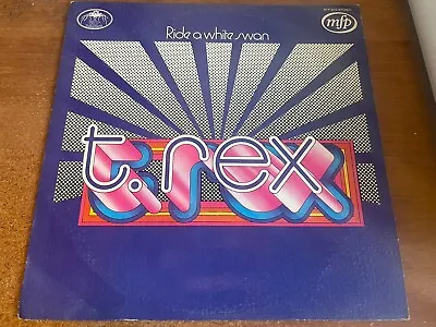 T REX Ride A White Swan LP EX/VG MFP 5274 Vinyl Compilation Textured Cover • £10