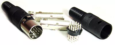 DIN / Mini DIN Cable Connectors Plug / Socket 3 4 5 6 7 8 9 10 13 Pin • $5.50