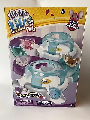 Little Live Pets Lil' Mouse House Trail In Box Mice Track Set • $29.99