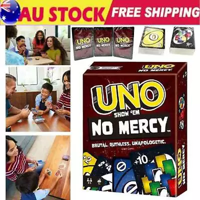 Uno Show Em No Mercy Board Card Game Toy AU • $11.56