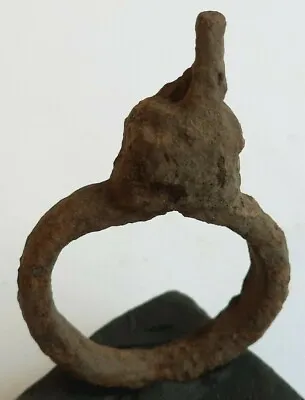 $26 • Buy Vintage Ancient Bronze Key Antique Padlock Mortise Lock Tool Sign 14 G