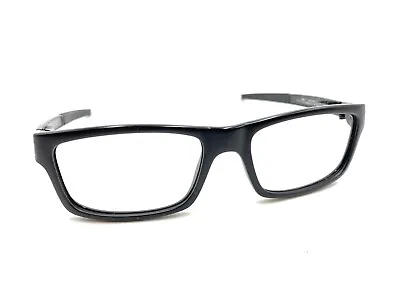 Oakley Currency OX8026-0154 Satin Black Metal Eyeglasses Frames 54-17 133 Men • $79.99