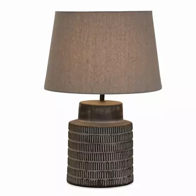 Table Lamp 21 H Terra Cotta/Linen 21  • $150