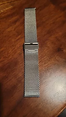 24mm BERNY Mesh Watch Band Stainless Steel Metal Watch Strap • $3.99