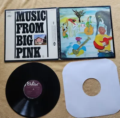 The Band  Music From Big Pink  Cleaned In Isonic   1978 Jacksonville Ill  VG+/G • $30