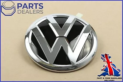 £39.99 • Buy New Genuine Vw Touareg Mk2 Sharan Chrome Trunk Boot Lid Badge Emblem 7p6853630d