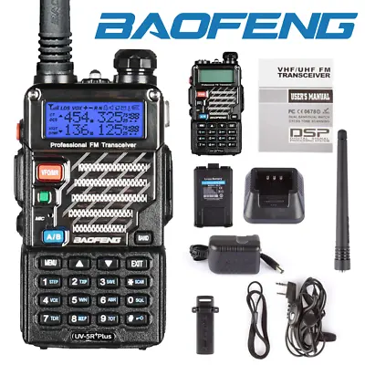 $22.49 • Buy Baofeng UV-5R+ VHF/UHF 2m/70cm Dual Band DTMF Dual-Dand FM Ham Two Way Radio US