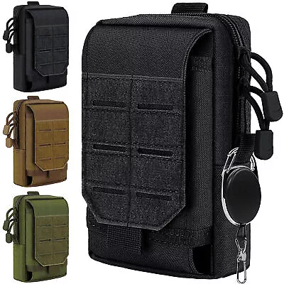 Tactical Molle EDC Pouch Cellphone Waist Bag Holder Utility Gadget Organizer Bag • $8.89