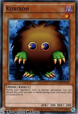 YGLD-ENC23 Kuriboh UNL Edition Mint YuGiOh Card • £0.99