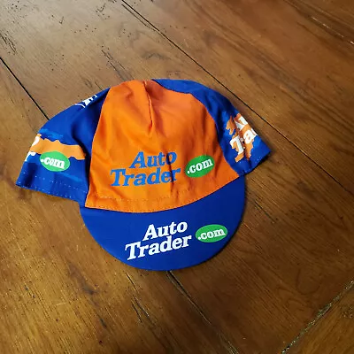 Apis Giordana Cycling Hat Orange Blue NOS Vintage AutoTrader Cap One Size • $13.96